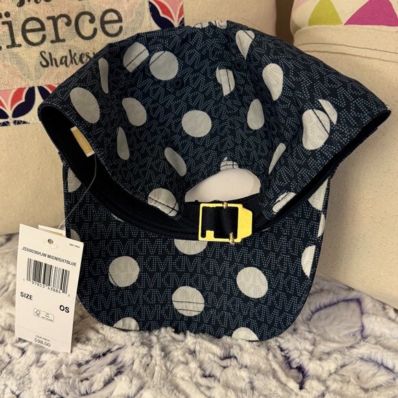 MICHAEL KORS Hat & Card Holder Bundle - Midnight Blue - Picture 3 of 7